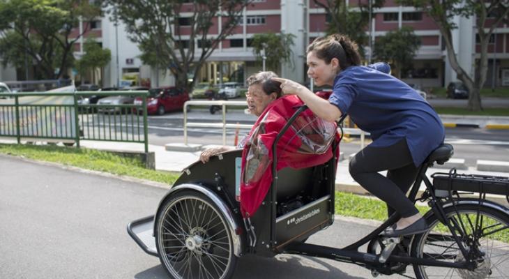 Cycling with Aunty Annie